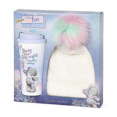 Winter Hat & Travel Mug Me to You Bear Gift Set Extra Image 1